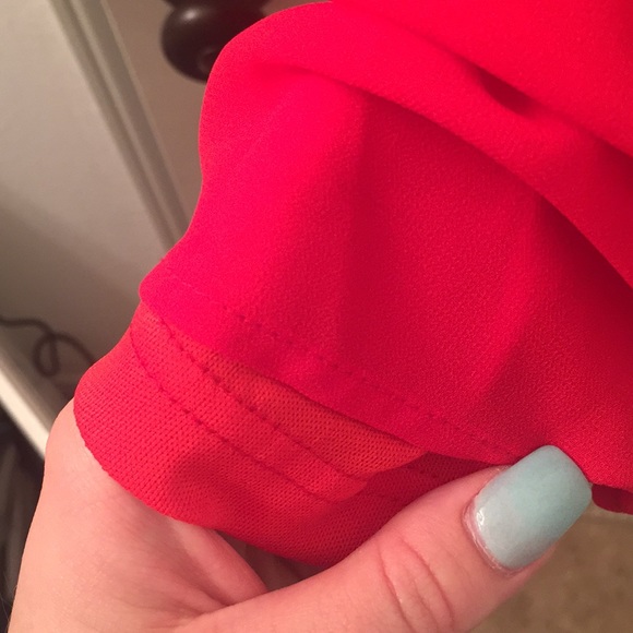 red cross back romper with adjustable straps - Picture 4 of 4